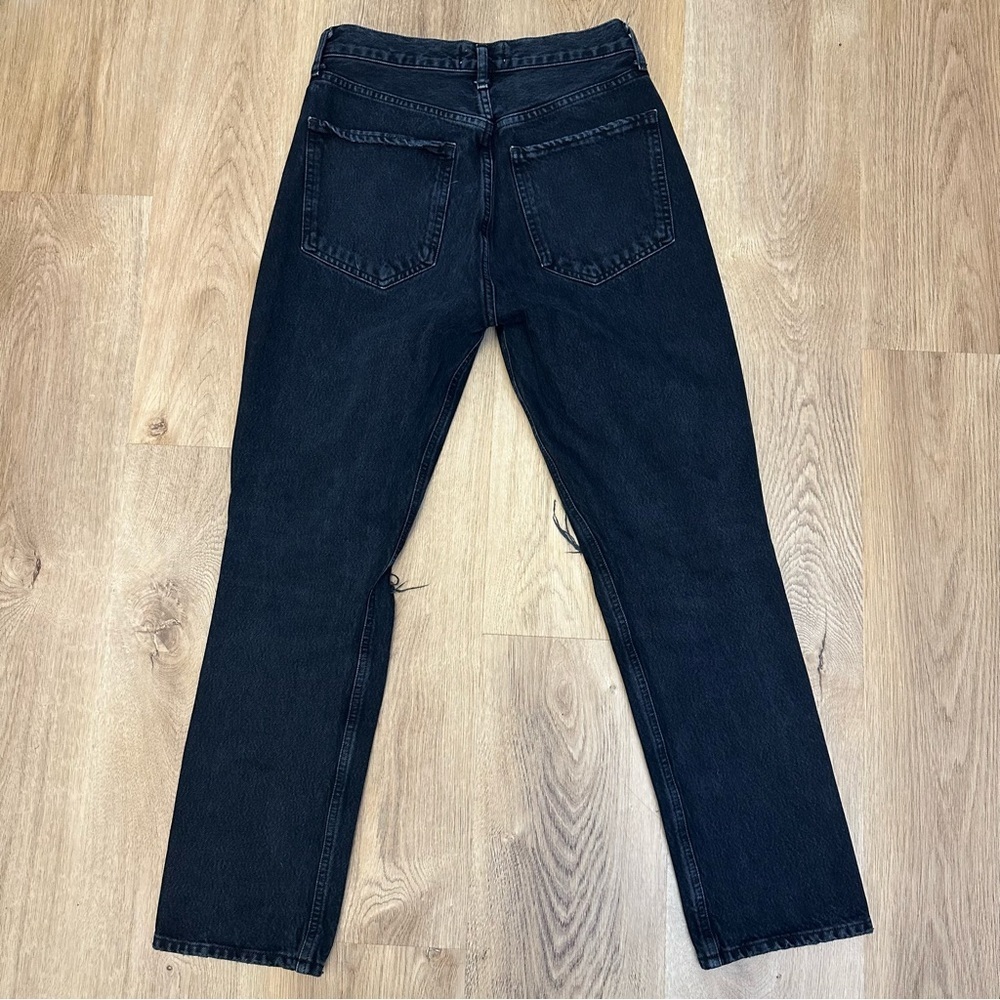AGOLDE Distressed Riley Jeans - Picture 2 of 8